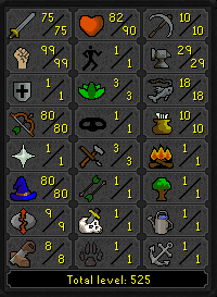 75 Attack Pure 99 Strength 80 Range & 80 Magic ez3411 [JAGEX LAUNCHER]
