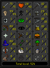 75 Attack Pure 99 Strength 80 Range & 80 Magic ez3410 [JAGEX LAUNCHER]