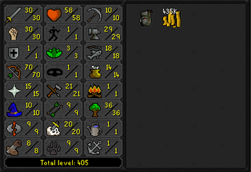 OSRS 70 Range Pure + Ava's ez3448 [JAGEX LAUNCHER]