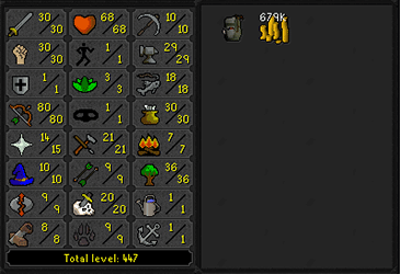 OSRS 80 Range Pure + Ava's ez3437 [JAGEX LAUNCHER]