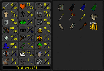 OSRS 70 Defence w/ 80 Range & Magic Zulrah Ready account + Ava's & Mage Arena 1 ez3464 [JAGEX LAUNCHER]