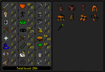 Hardcore Ironman w/ 99 Firemaking + Pyromancer Outfit ez3474