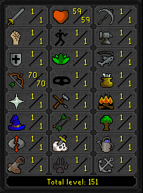 OSRS 70 Range Pure ez3493