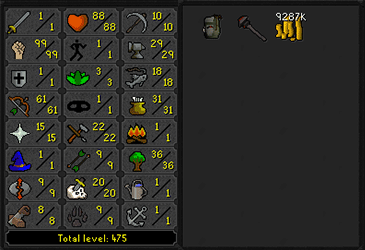 OSRS DRAGON THROWNAXE 99 STR OBBY MAULER PURE w/ 61 Range + Ava's ez3483 [JAGEX LAUNCHER]