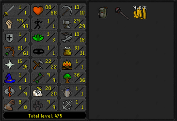 OSRS DRAGON THROWNAXE 99 STR OBBY MAULER PURE w/ 61 Range + Ava's ez3484 [JAGEX LAUNCHER]
