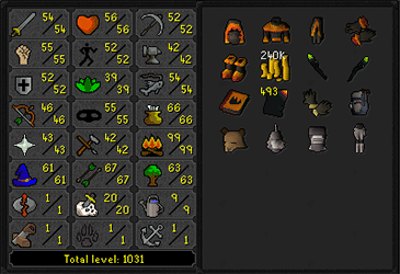 Regular Ironman - 99 Firemaking w/ RFD (Barrows Gloves) & Desert Treasure + Pyromancer Outfit (176 QP) ez3523 [JAGEX LAUNCHER]