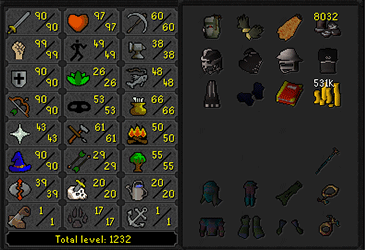 RFD (Barrows gloves) + Full Void 3 helm 99 Strength OSRS Strong Staker/Main w/ 90 Attack/Defence & 90 Range/Magic + Firecape (177 QP) ez3316 [JAGEX LAUNCHER]